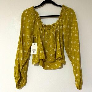 Billabong Fall in Love Long Sleeve Blouse